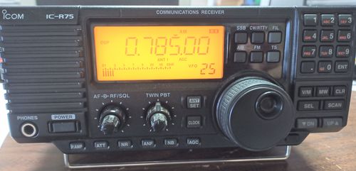 ICOM IC-R75 receiver -used- *SOLD*